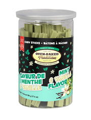 OBT Gâteries Chien Bâtons Saveur Menthe & Vanille 500g